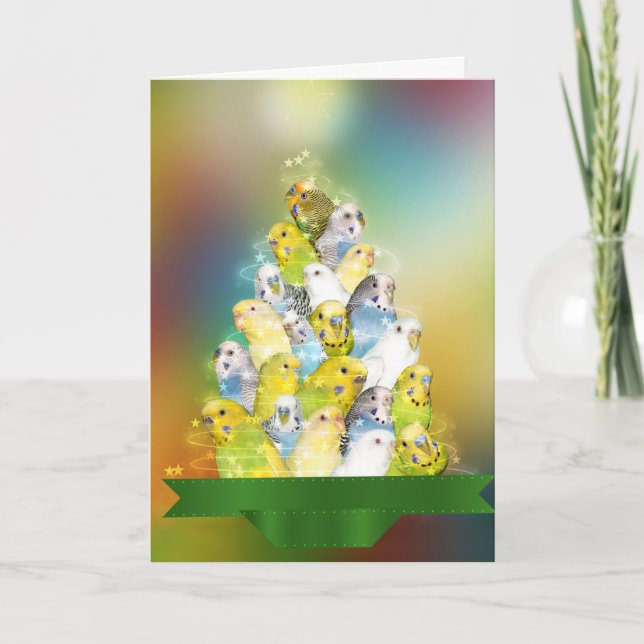 Árbol de navidad del Parakeet (Anverso)