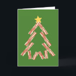 Árbol de navidad del tocino<br><div class="desc">Un regalo de vacaciones perfecto para el amante de la carne en su vida. Este árbol de navidad kitchy se hace fuera de pocas rebanadas del tocino.</div>