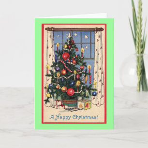 Árbol de navidad del vintage
