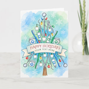 Árbol de Navidad dental Dentista Fiesta de Navidad