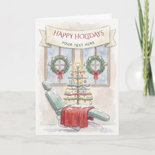 Árbol de Navidad Dental Dentista Navidad Fiesta 