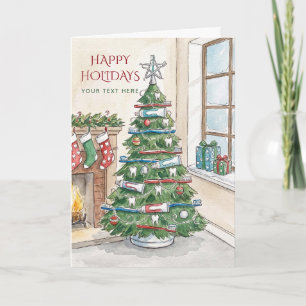 Árbol de Navidad Dental Dentista Navidad Fiesta 
