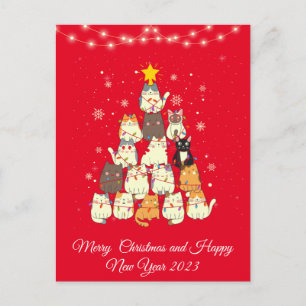 Árbol de Navidad divertido para gatos