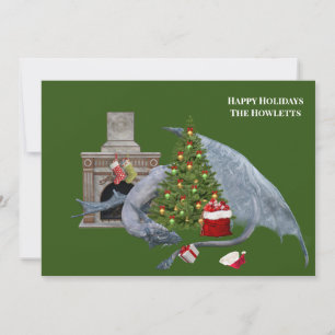 Árbol de Navidad Dragon Blanco