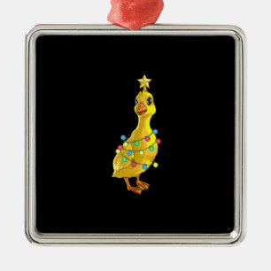 Árbol de Navidad Duck T Luces Decoración Estrella