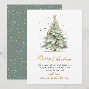 Árbol de Navidad Elegante guión No Navidades de fo