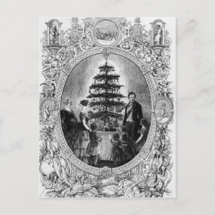 Árbol de Navidad en el Castillo de Windsor, 1848