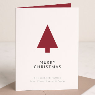 Árbol de Navidad   Escándalo Minimalista simple bo