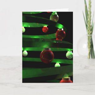 Árbol de navidad espiral moderno