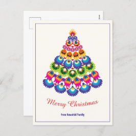 🎄 árbol de Navidad - estilo folclórico