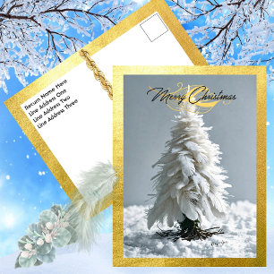 Árbol de Navidad Feather moderno