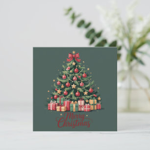 Árbol de Navidad Feliz Fiesta de Invierno Navidade