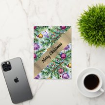 Árbol de Navidad festivo