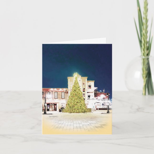 Árbol de Navidad Galveston Sangerfest (Anverso)