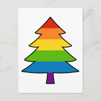 Árbol de navidad gay arcoiris
