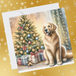Árbol de Navidad Golden Retriever
