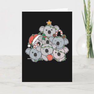 Árbol de Navidad Koala Divertido Animal Navidad