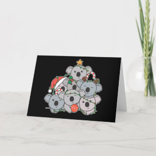 Árbol de Navidad Koala Divertido Animal Navidad Ho