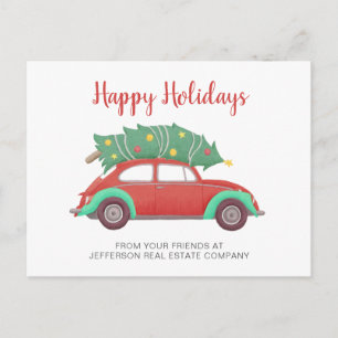 Árbol de Navidad Lindo Coche Negocio Corporativo