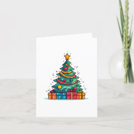 Árbol de Navidad lindo con regalos