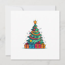 Árbol de Navidad lindo con regalos
