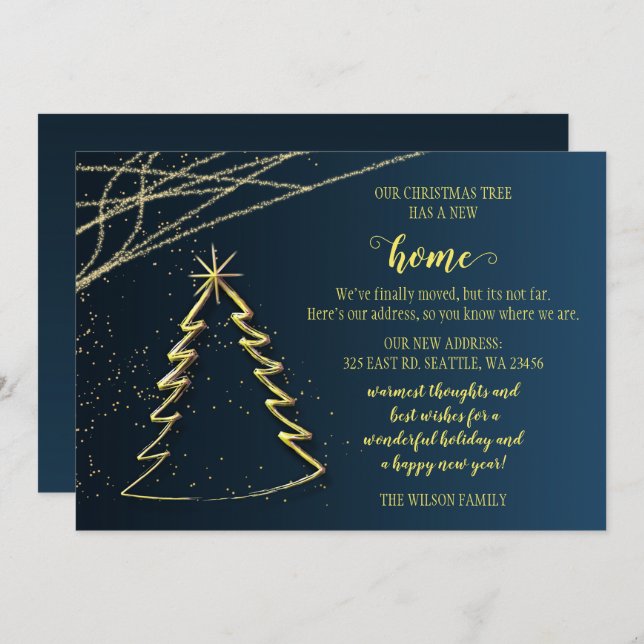 Árbol de Navidad lindo que hemos movido las vacaci (Anverso / Reverso)