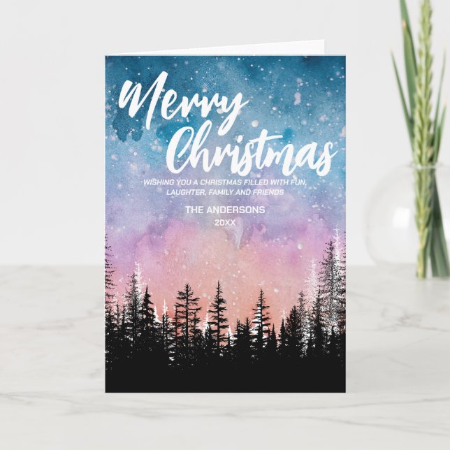 Árbol de navidad Madera árbol de escritura de grad (Anverso)