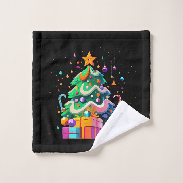 Árbol de Navidad Magia Resplandor (Toallita)