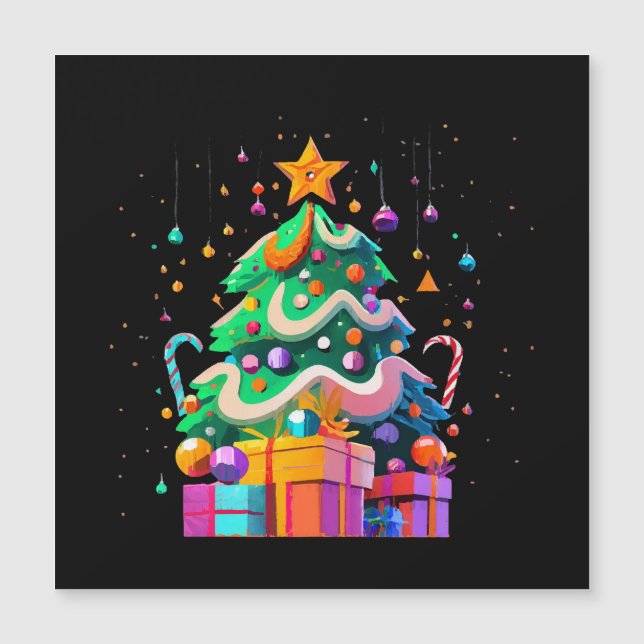 Árbol de Navidad Magia Resplandor (Anverso)