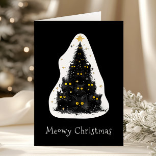 Árbol de Navidad Meowy de Gato Negro