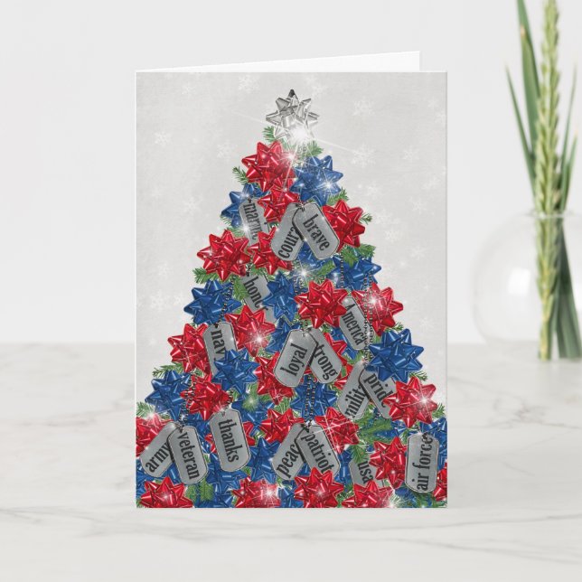 Árbol de Navidad Militar (Anverso)