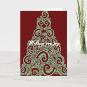 Árbol de Navidad Mint Swirl