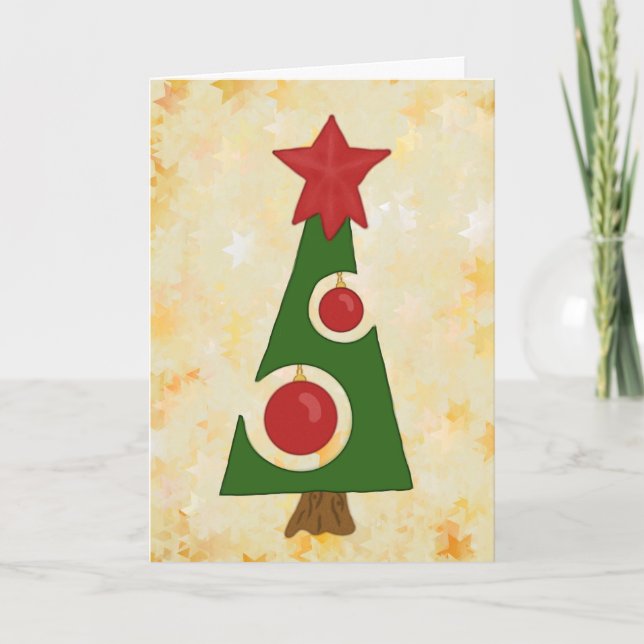 Árbol de Navidad moderno (Anverso)