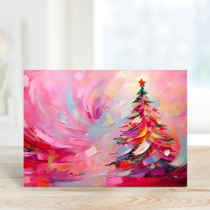 Árbol de Navidad moderno brillante y brillante
