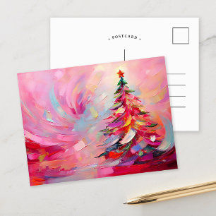 Árbol de Navidad moderno brillante y brillante