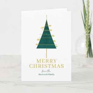 Árbol de Navidad moderno Foto Personalizada
