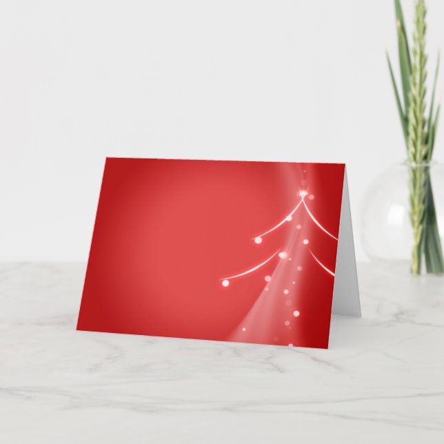 Árbol de navidad moderno Swoosh (Anverso)