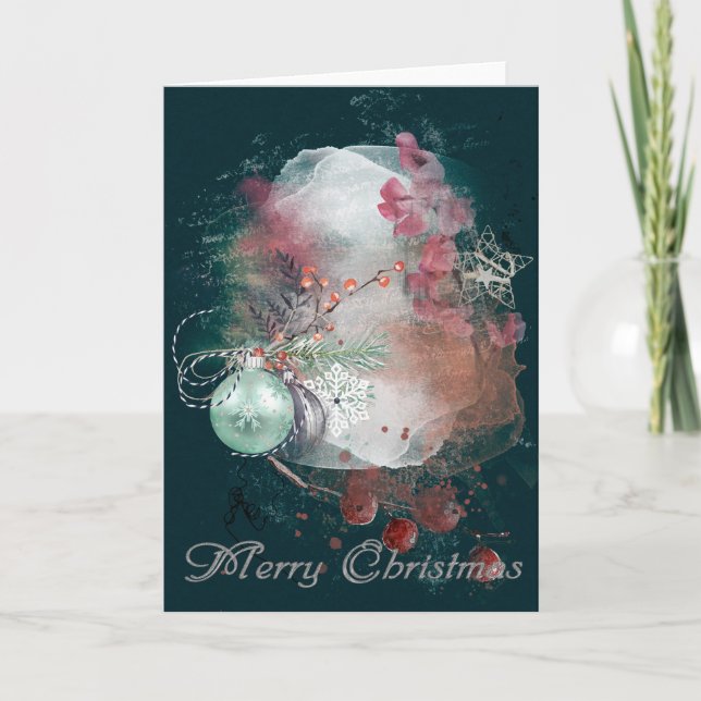 Árbol de Navidad moderno y trendy (Anverso)