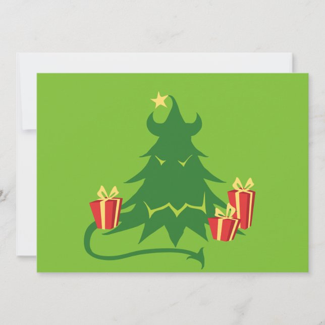 Árbol de Navidad Monstruo (Anverso)
