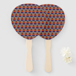 Árbol de Navidad Multicolor - Abanico de Mano