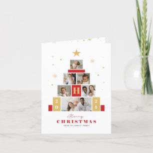 Árbol de Navidad multiuso tarjeta de vacaciones de