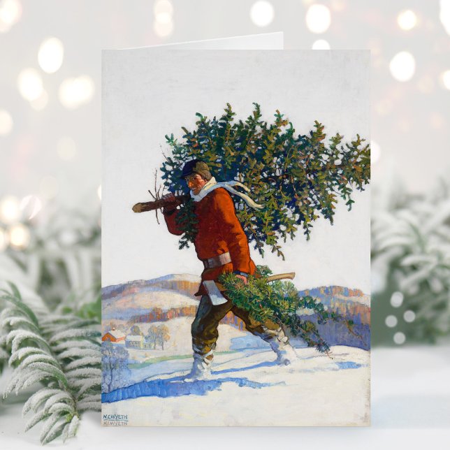 Árbol de Navidad | N.C. Wyeth (Subido por el creador)