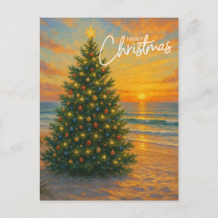 Árbol de Navidad náutico/costero de playa