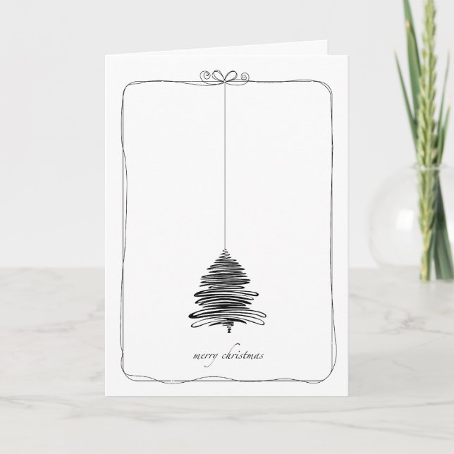 Árbol de navidad negro (Anverso)