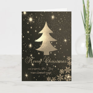 Árbol de Navidad negro y dorado, Copos de nieve, C