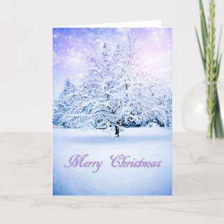 Árbol de navidad Nevado