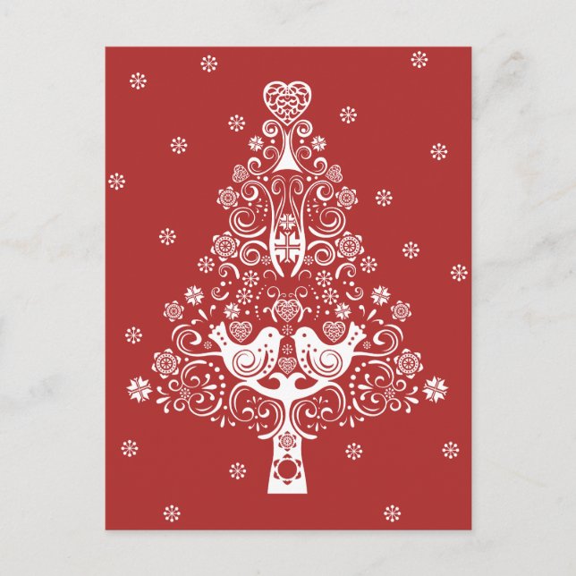 Árbol de Navidad nórdico escandinavo (Anverso)