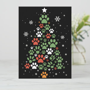 Árbol de Navidad Pata de Mascota Gatos Amantes de