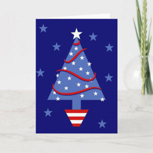 Árbol de Navidad Patriótico