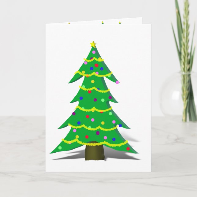 Árbol de Navidad personalizado (Anverso)